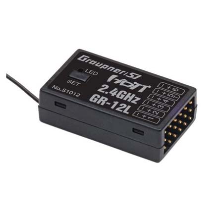 GR-12L 6 Channel 2.4GHz HoTT Receiver