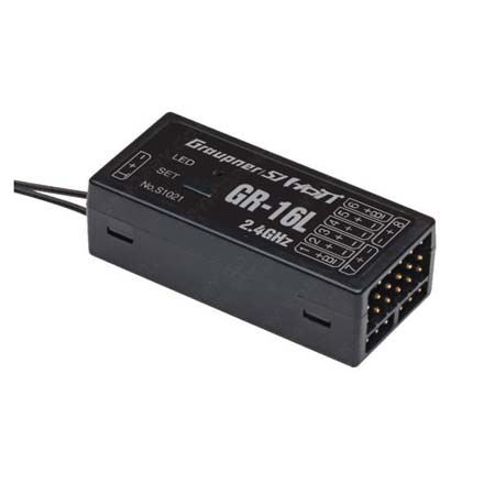 GR-16L 8 Channel 2.4GHz HoTT Receiver