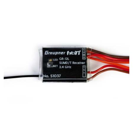 GR-12L 8 Channel SUMD 2.4GHz HoTT Receiver