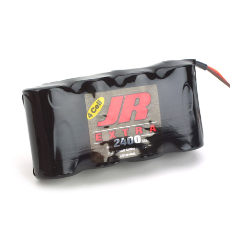 Extra Receiver Pack 2500mAh 4.8v NiCd Flat