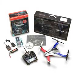 Ninja 400MR 3D Quadcopter RTF w/XG6 TX/RG731BX